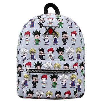 Hunter x Hunter Chibi Main Characters All Over Print Mini Backpack - BUCKET POPCORN